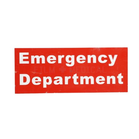Emergency Department 90x36